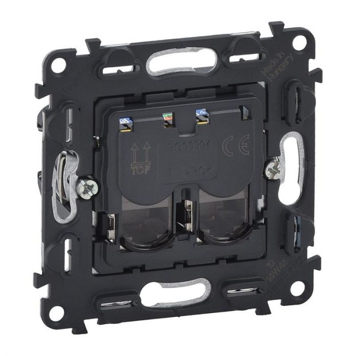 Розетка інформаційна Legrand Valena IN*MATIC 2ХRJ45 кат. 6 STP