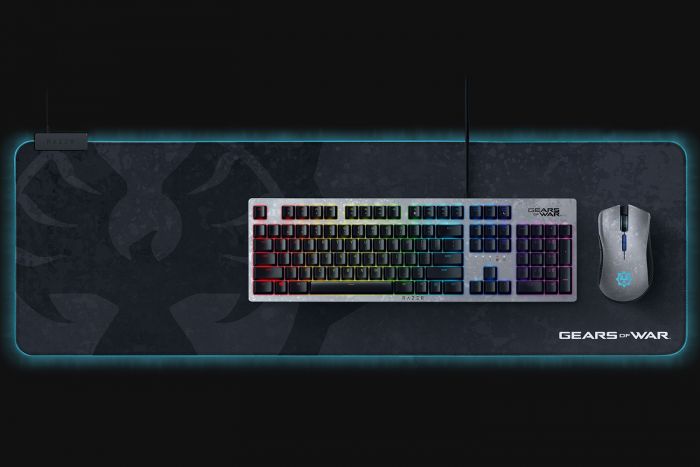 Ігрова поверхня Razer Goliathus Extended Chroma Gears of War 5 Ed. XXL Black (920х294х 3мм)