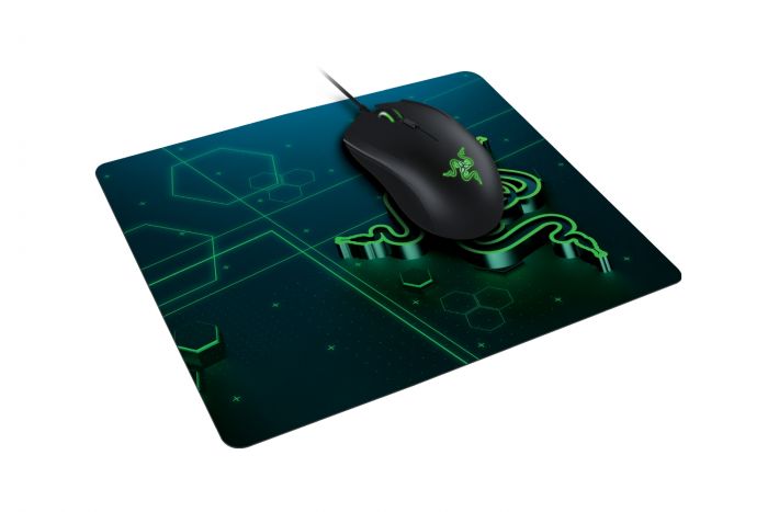 Ігрова поверхня Razer Goliathus Mobile S Black/Green (215x270x1,5мм)
