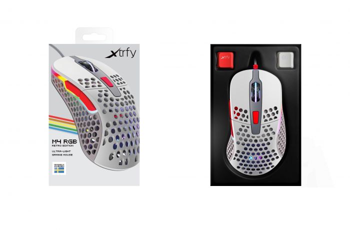 Миша Xtrfy M4 RGB USB Retro
