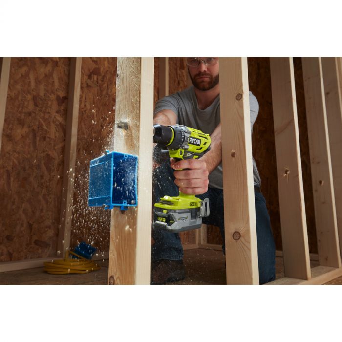 Ryobi Шуруповерт-дриль ONE+ R18PD7-0, 18В, ударний, безщітковий 85Нм (без АКБ та ЗП)