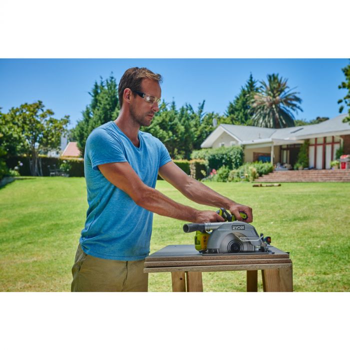 Ryobi Пила дискова ONE+ R18CS7-0 18В 184мм, 3700 об/хв, безщіткова (без АКБ і ЗУ)