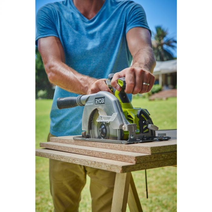Ryobi Пила дискова ONE+ R18CS7-0 18В 184мм, 3700 об/хв, безщіткова (без АКБ і ЗУ)