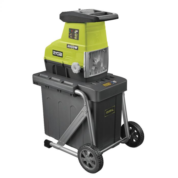 Ryobi Подрібнювач садовий RSH3045, 3000 Вт, 45мм, 55л