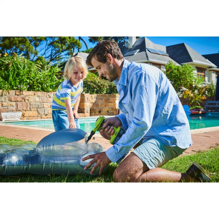 Ryobi Насос низького тиску ONE+ R18Vi-0 18В, 210л/хв, 0,034бар (без АКБ і ЗП)