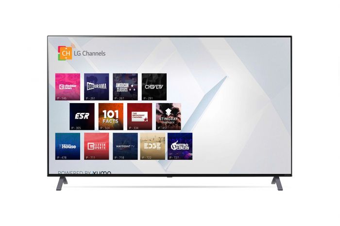Телевiзор 65" NanoCell 8K LG 65NANO996NA Smart, WebOS, Black