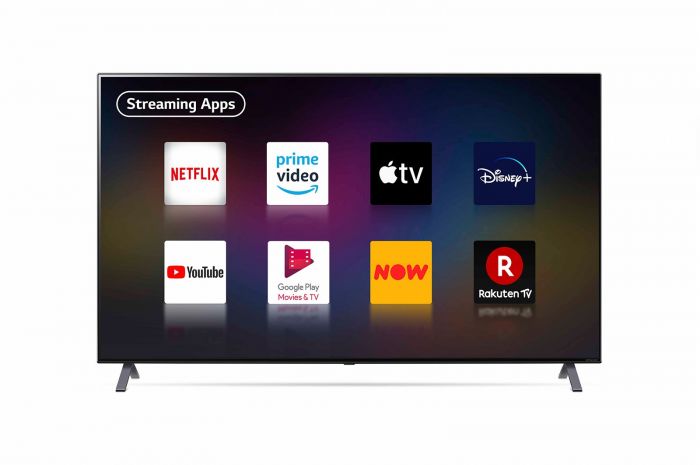 Телевiзор 65" NanoCell 8K LG 65NANO996NA Smart, WebOS, Black