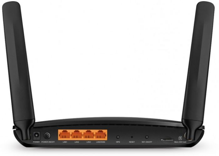 4G-Маршрутизатор TP-LINK TL-MR600 AC1200 4G LTE 3xGE LAN 1xGE WAN 1xSim Card Slot