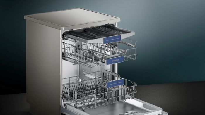 Окремо встановлювана посуд. маш. Siemens SN236B00MT - 60см/13 компл/7 прогр/6 темп.реж/чорне скло