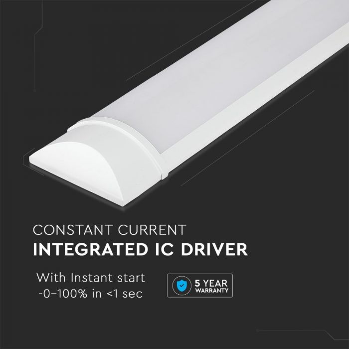 Світильник внутрішній лінійний LED V-TAC, 10W, SKU-660, Grill Fitting, 300mm, 230V, 4000К, білий