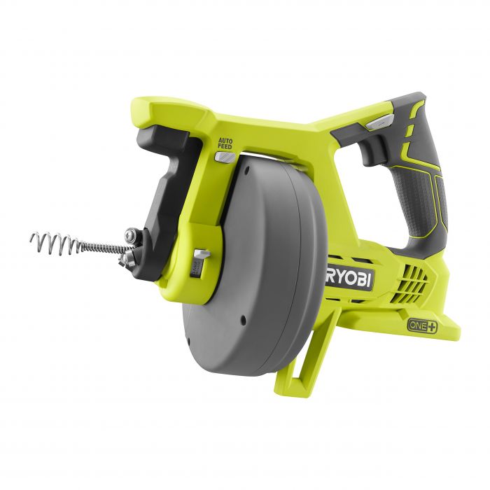 Ryobi Машина для прочищення труб ONE+ R18DA-0, діаметр труби 19-50мм (без АКБ и ЗП)