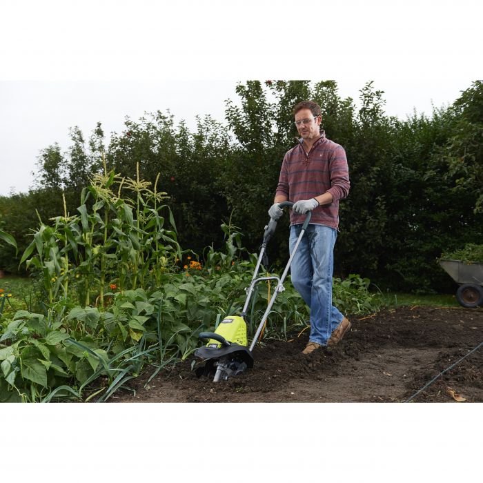 Ryobi Культиватор 1200Вт, ширина обробки 25 см, 4 фрези 20см