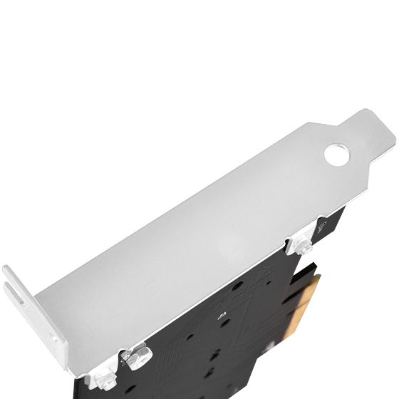 Плата-адаптер SST-ECM20 PCIe x4 для SSD m.2 NVMe + SATA 2230, 2242, 2260, 2280
