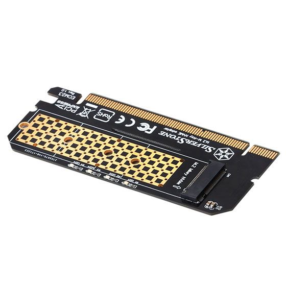 Плата-адаптер SST-ECM23 PCIe x4 для SSD m.2 NVMe 2230, 2242, 2260, 2280 Thermal Solution