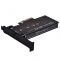Плата-адаптер SST-ECM24 PCIe x4 для SSD m.2 NVMe 2230, 2242, 2260, 2280 Heatsink