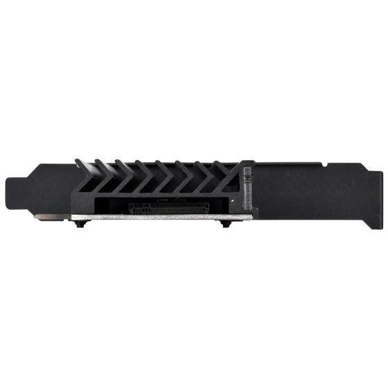 Плата-адаптер SST-ECM24 PCIe x4 для SSD m.2 NVMe 2230, 2242, 2260, 2280 Heatsink