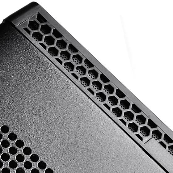 Корпус SilverStone SUGO SG13B, MiniITX, USB3.0x2, сітка (передня панель), без БЖ, чорний