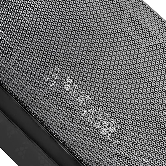 Корпус SilverStone PRECISION PS15B-RGB, MiniT,USB3.0 Type-Ax2,2x120мм ARGB,1x120мм,скло(бічна панель),без БЖ,чорний