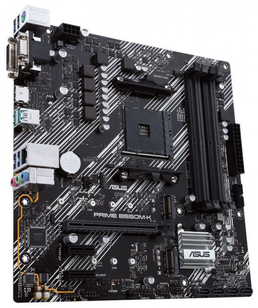 Материнcька плата ASUS PRIME B550M-K sAM4 B550 4xDDR4 M.2 HDMI-DVI-VGA mATX
