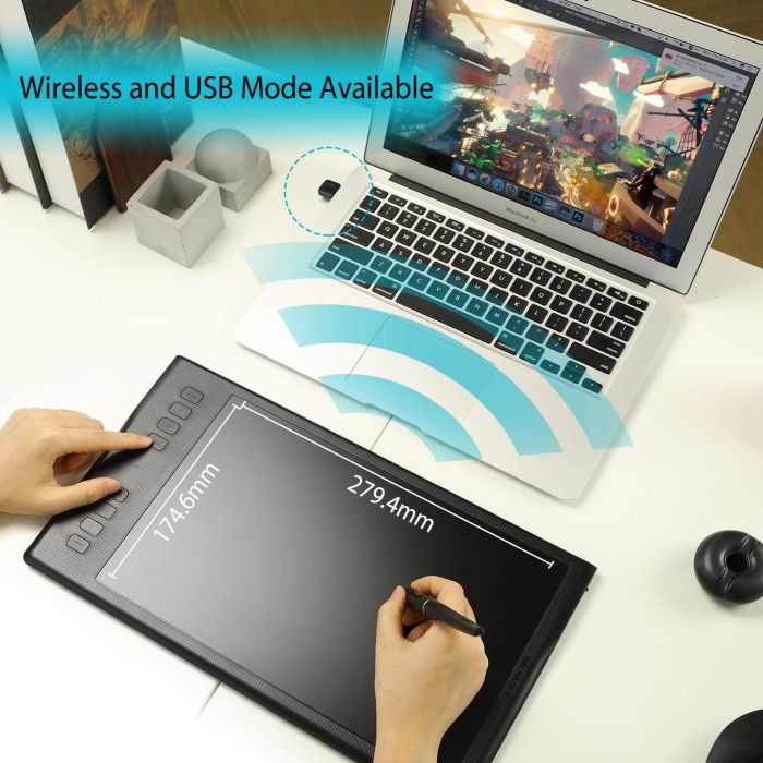 Графічний планшет Huion Q11k V2