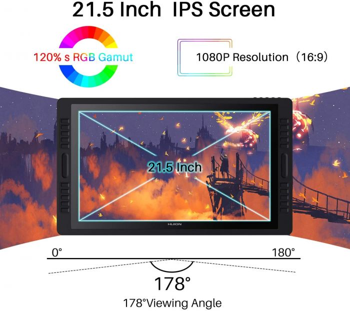 Графічний монітор Huion Kamvas Pro 20