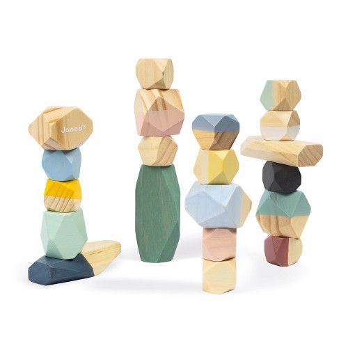 Пірамідка Janod Sweet Cocoon Каміння J04401