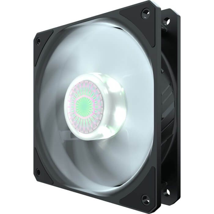 Корпусний вентилятор Cooler Master SickleFlow White LED, 120mm, 650-1800rpm, 4pin PWM, 27dBa
