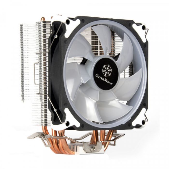 Процесорний кулер SilverStone ARGON AR12-RGB, LGA 115x,1200,1366,2011,2066,AM4,AM3(+),AM2(+),FM2,FM1 120мм,TDP 140W