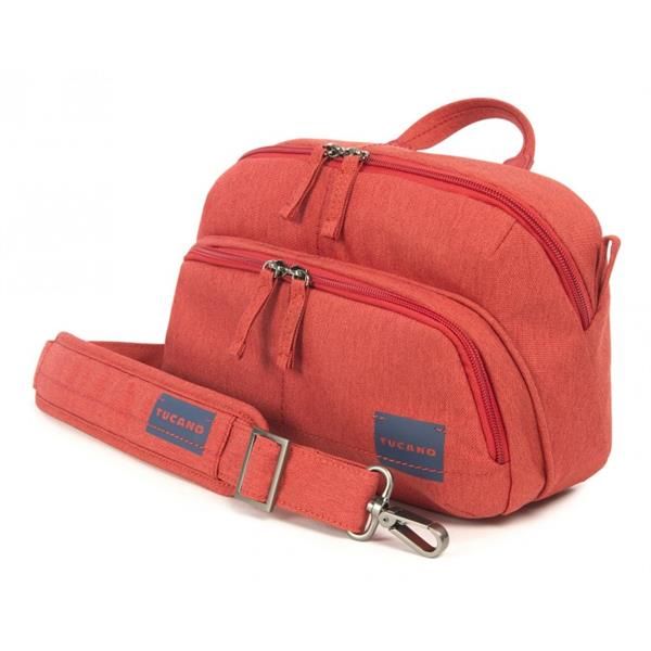 Сумка для фотоапарату, Tucano Contatto Digital Bag Medium, червона