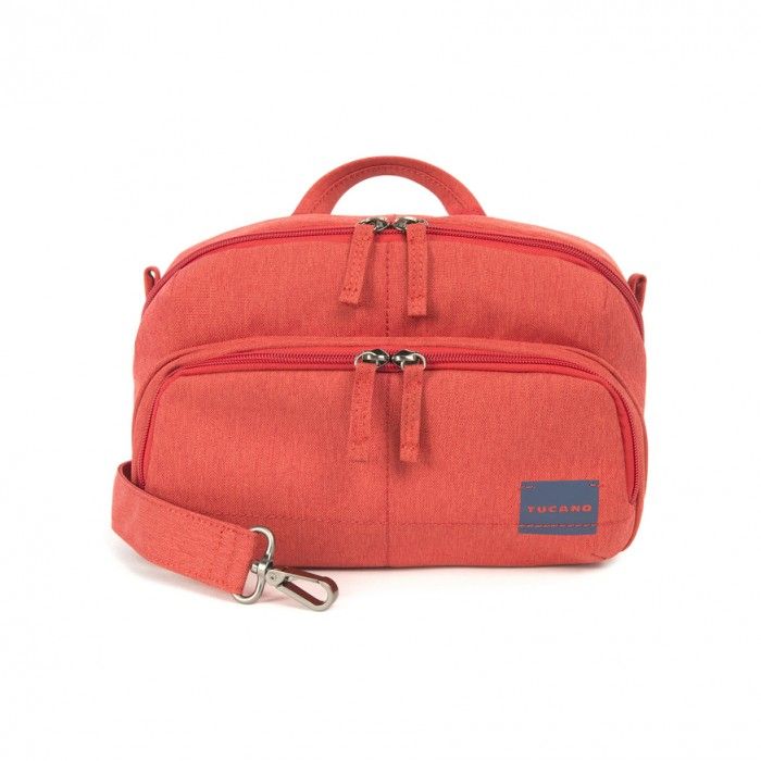 Сумка для фотоапарату, Tucano Contatto Digital Bag Medium, червона