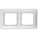 Рамка 2 пости Білий, Valena Classic