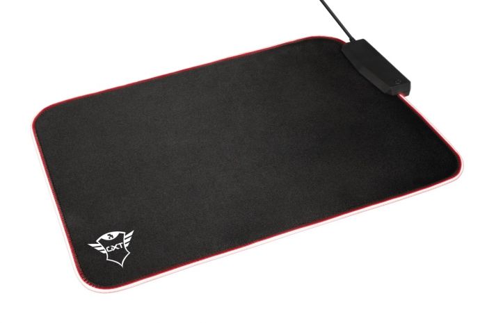 Ігрова поверхність Trust GXT 765 Glide-Flex RGB Mouse Pad with USB Hub Black