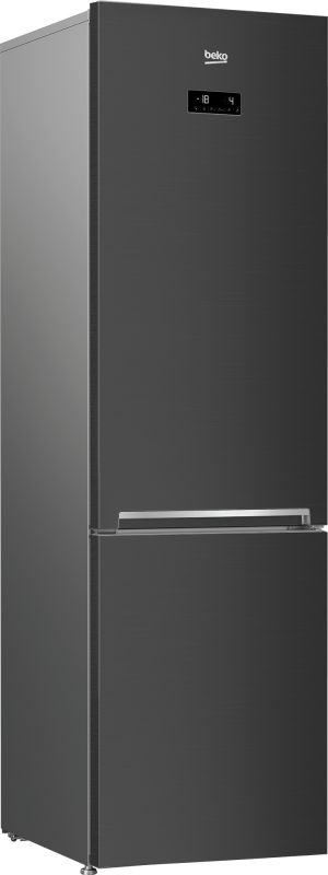 Холод. з нижн. мороз. кам. BEKO RCNA406E35ZXBR, 203х67х60см, 2 дв., Холод.відд. - 253л, Мороз. відд. - 109л, A++, NF, Нерж