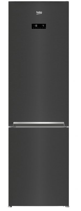 Холод. з нижн. мороз. кам. BEKO RCNA406E35ZXBR, 203х67х60см, 2 дв., Холод.відд. - 253л, Мороз. відд. - 109л, A++, NF, Нерж