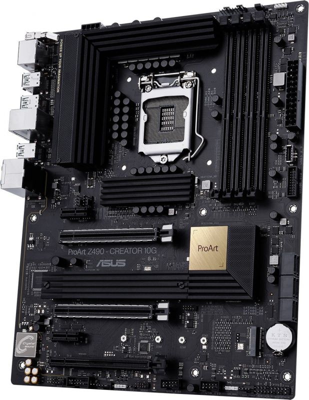 Материнська плата ASUS PROART Z490-CREATOR 10G s1200 Z490 4xDDR4 M.2 HDMI-DP ATX