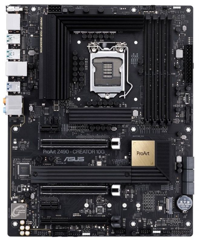 Материнська плата ASUS PROART Z490-CREATOR 10G s1200 Z490 4xDDR4 M.2 HDMI-DP ATX