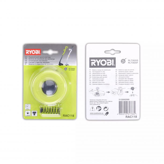Ryobi Шпуля для тримера RAC118 1.2мм