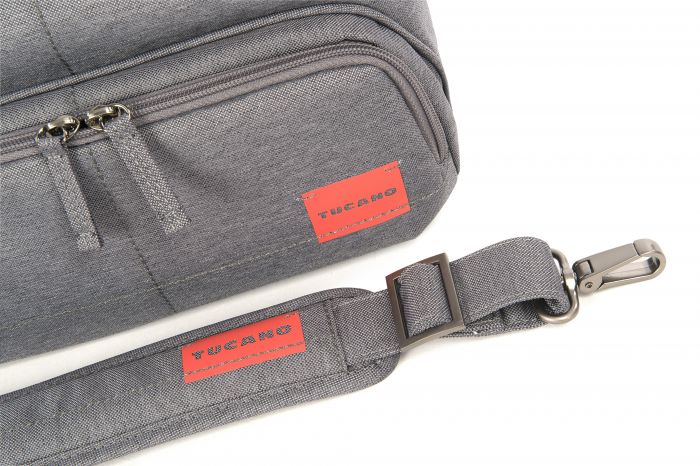 Сумка для фотоапарату, Tucano Contatto Digital Bag Medium, сіра
