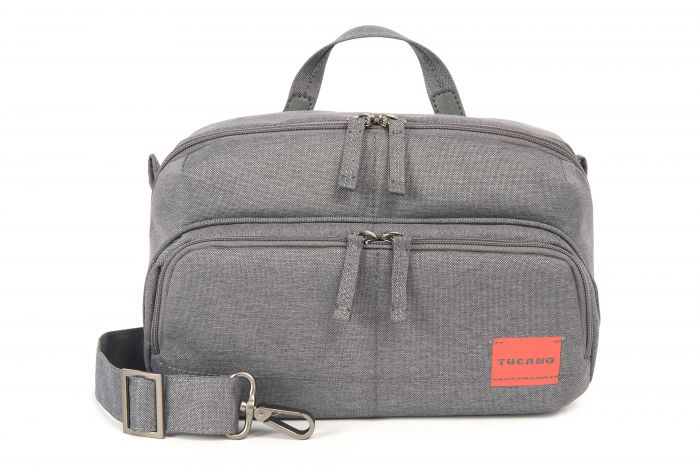 Сумка для фотоапарату, Tucano Contatto Digital Bag Medium, сіра