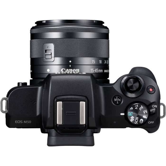 Цифр. фотокамера Canon EOS M50 + 15-45 IS STM + 22 STM Double Kit Black