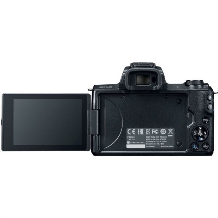 Цифр. фотокамера Canon EOS M50 + 15-45 IS STM + 22 STM Double Kit Black