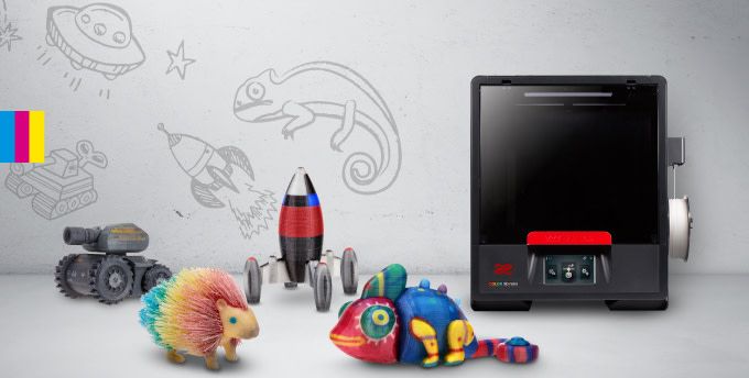Принтер 3D XYZprinting da Vinci Color Mini