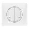 Celiane with NETATMO. Розумний безпроводовий вимикач 2-клавішний. Білий