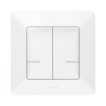 Legrand Розумний безпроводовий вимикач 2-клавішний (Valena Life with NETATMO.)[Білий]