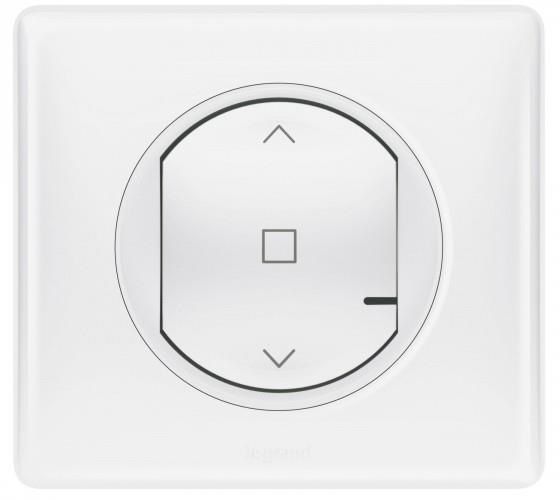 Celiane with NETATMO. Розумний безпроводовий вимикач жалюзі. Білий