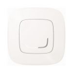 Valena Allure with NETATMO. Розумний безпроводовий вимикач 1-клавішний. Перлинний