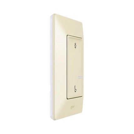 Valena Life with NETATMO. Розумний безпроводовий сценарний вимикач "День/Ніч". Слонова кістка