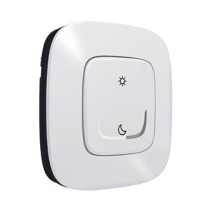 Valena Allure with NETATMO. Розумний безпроводовий сценарний вимикач "День/Ніч". Білий