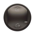 Legrand Лиц.панель для головного безпроводового вимикача "Вдома/не вдома" (Celiane with NETATMO)[Графіт]