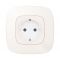 Legrand Розумна розетка 2К + З (Valena Allure with NETATMO)[Перловий]